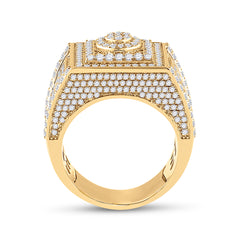 2 3/4CTW-DIA MENS RING