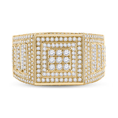 2 1/4CTW-DIA P1P2 MENS RING