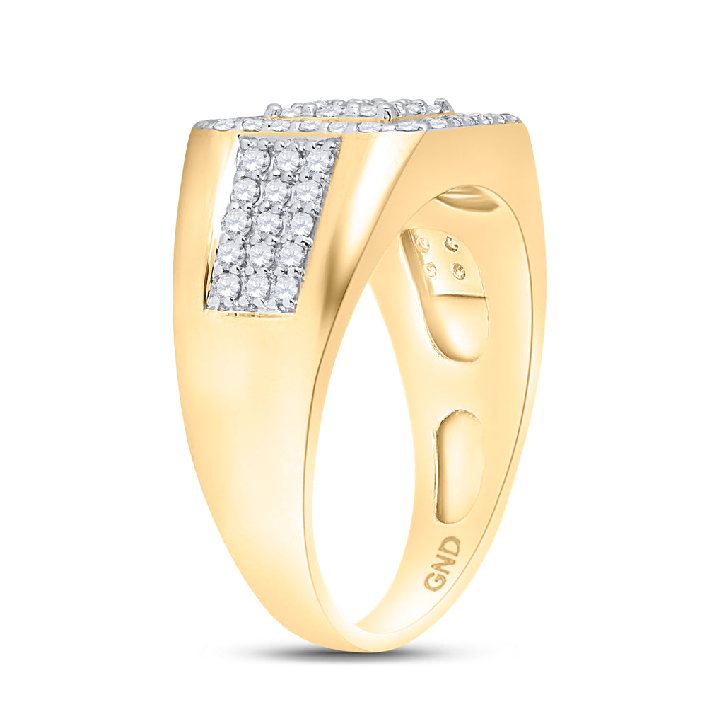 1 1/4CT-DIA CN MENS RING