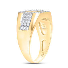 1 1/4CT-DIA CN MENS RING