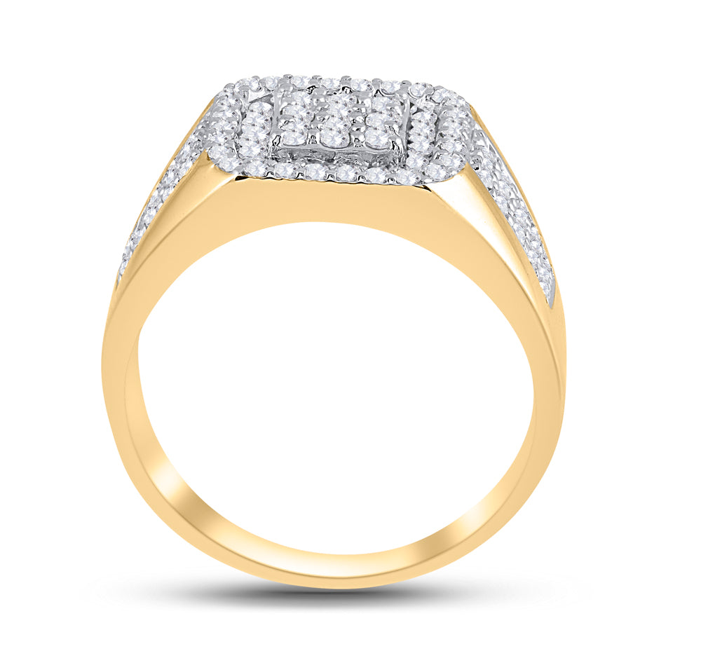 1 1/4CT-DIA CN MENS RING