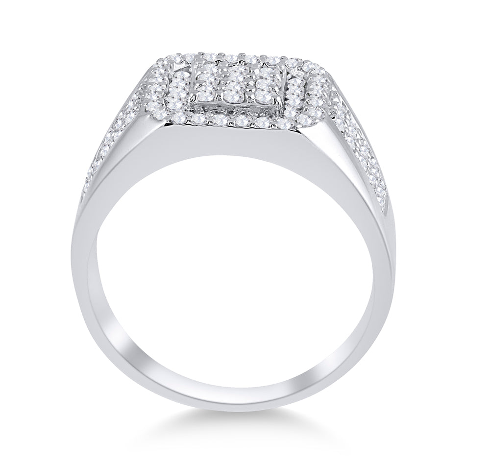 1 1/4CT-DIA CN MENS RING