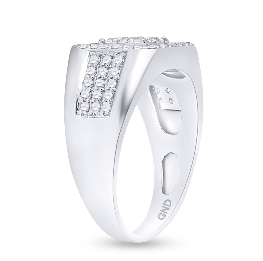 1 1/4CT-DIA CN MENS RING