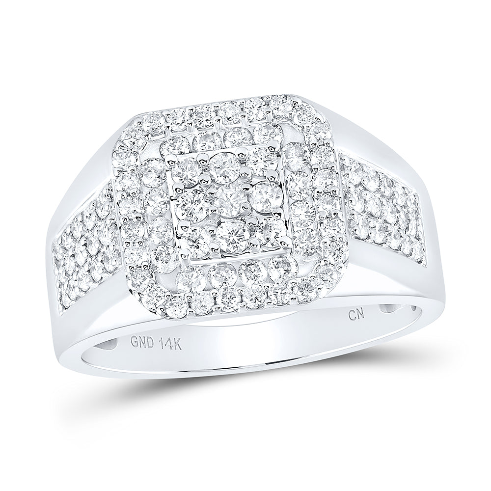 1 1/4CT-DIA CN MENS RING
