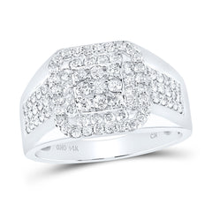1 1/4CT-DIA CN MENS RING