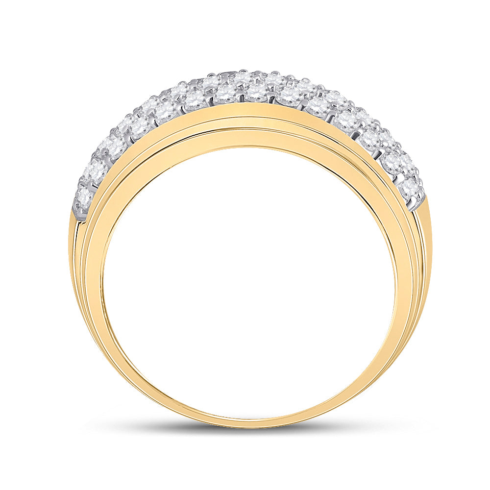 1 1/2CT-DIA CN FASHION HIGH MENS BAND
