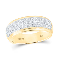 1 1/2CT-DIA CN FASHION HIGH MENS BAND