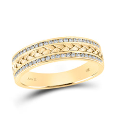 1/3CT-DIA CN TURKISH MENS MACHINE SET BAND