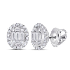 3/8CT-DIA ANA M DIANA OVAL EARRING