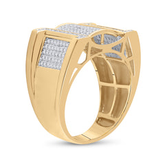 5/8CT-DIA P1P2 MENS RING