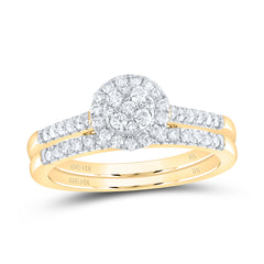 1/2CT-DIA NK LADIES BRIDAL SET