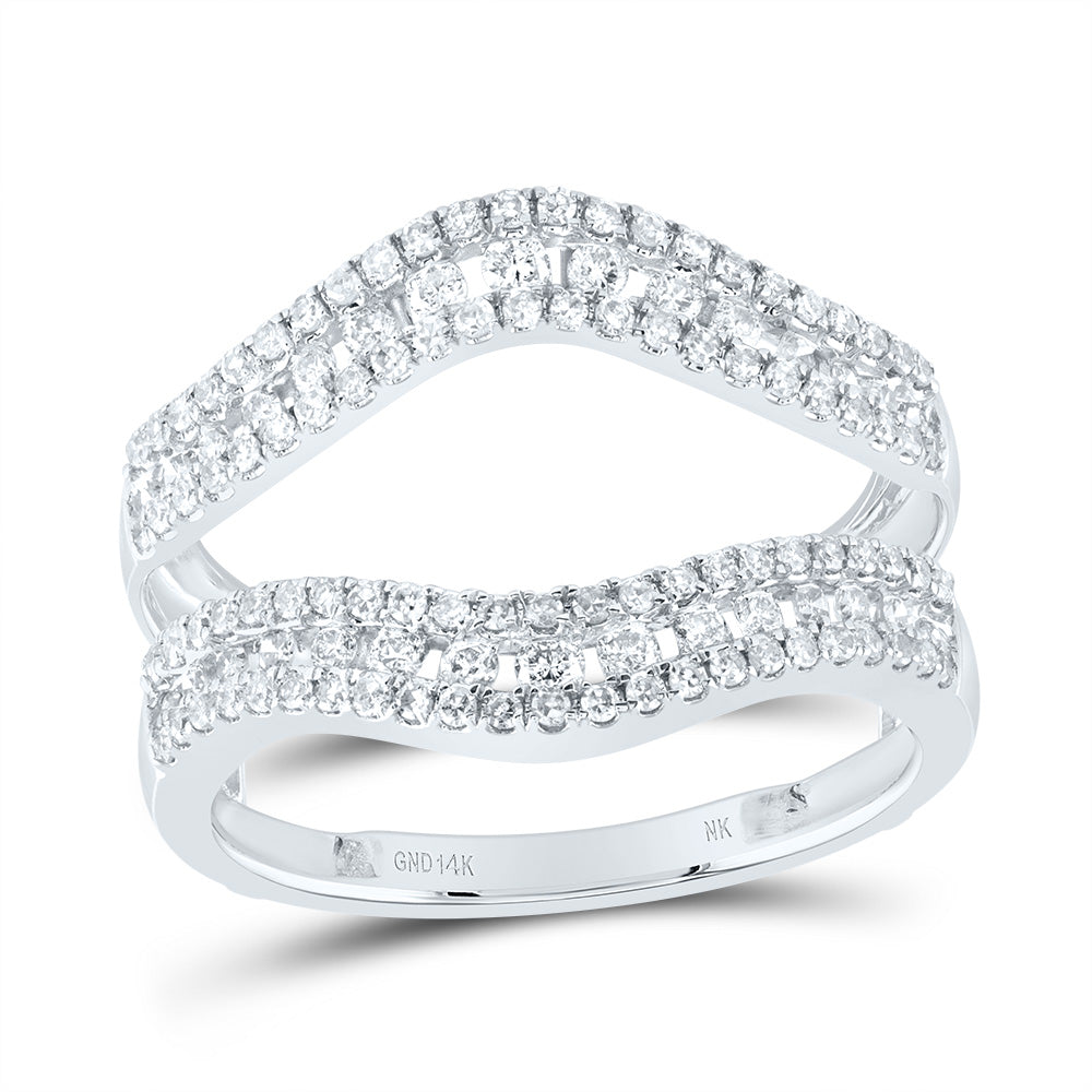 5/8CT-DIA NK LADIES GUARD  RING