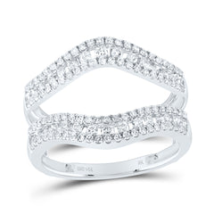 5/8CT-DIA NK LADIES GUARD  RING