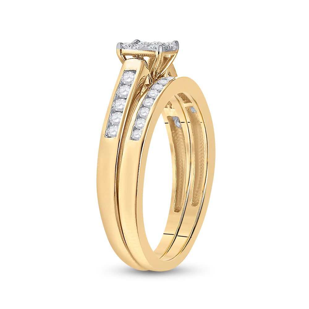 1/2CT-DIA NK LADIES BRIDAL SET