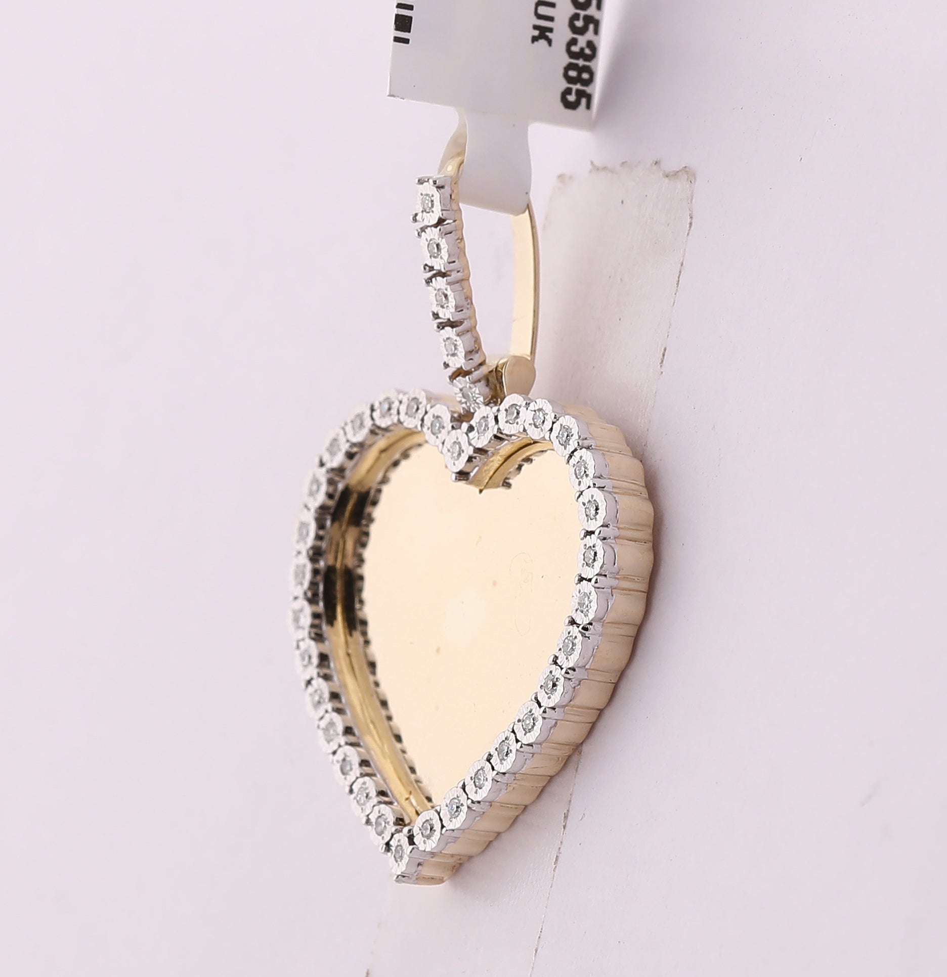 1/10CT-DIA P1 FANUK MEMORY HEART PENDANT