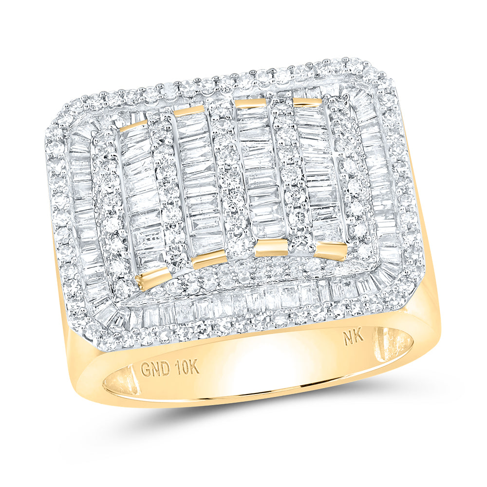 2 1/3CT-DIA NK FASHION MENS RING