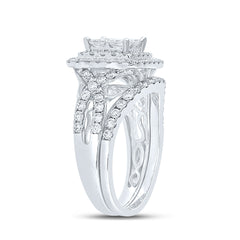 1 7/8CT-DIA ANA M BRIDAL SET
