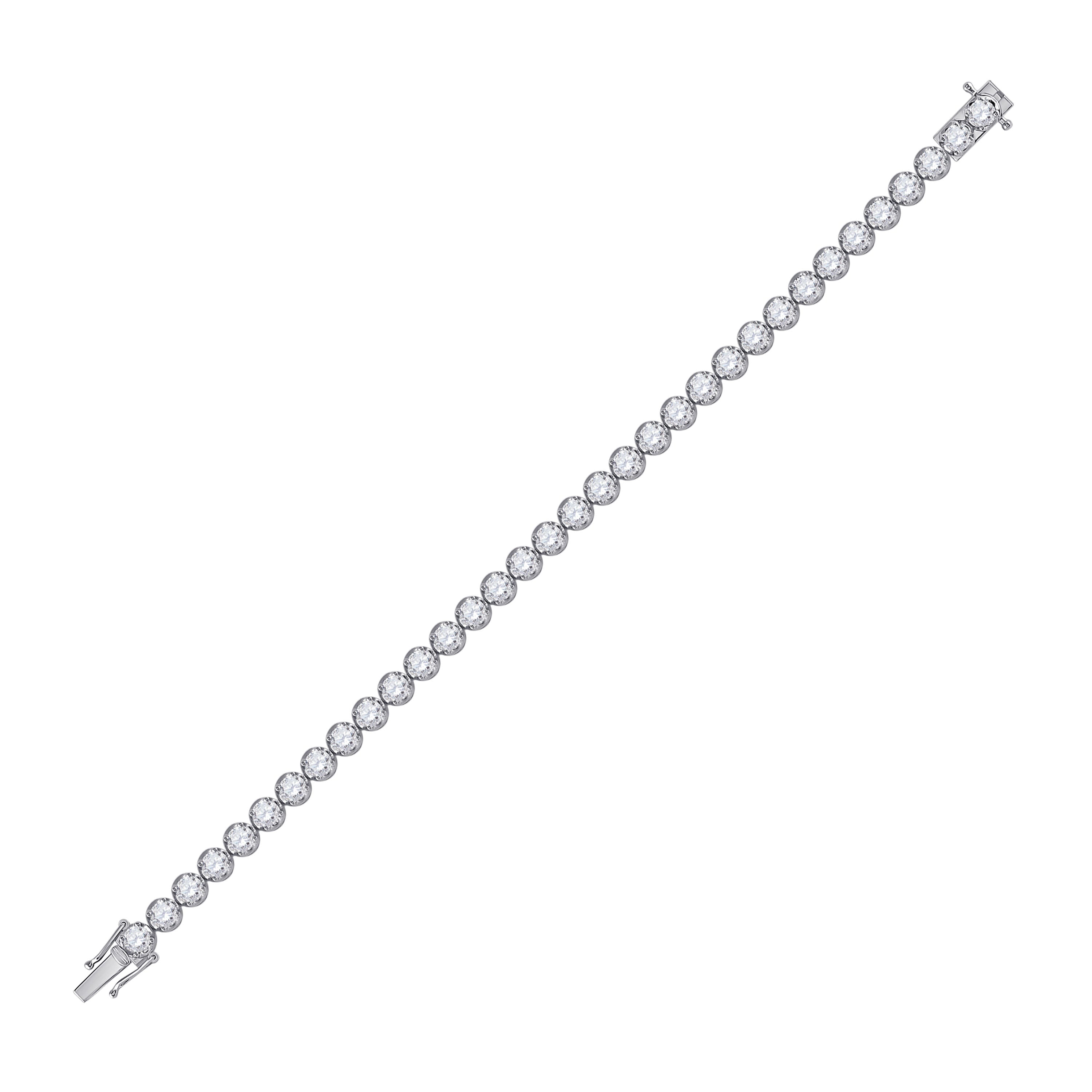 6CT-DIA NK TENNIS  BRACELET (7 INCH)