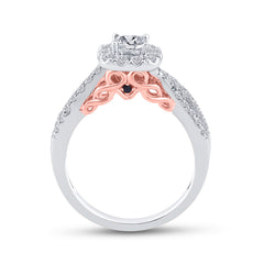 1 CT-DIA ANA M 1/3CT-CPR BELLISSIMO BRIDAL SET