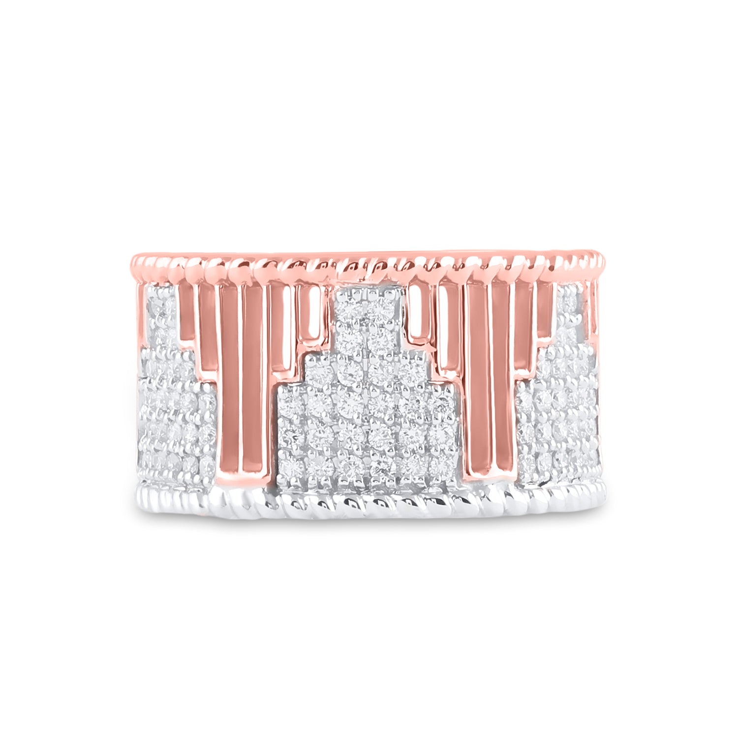 1/2CT-DIA FASHION RING