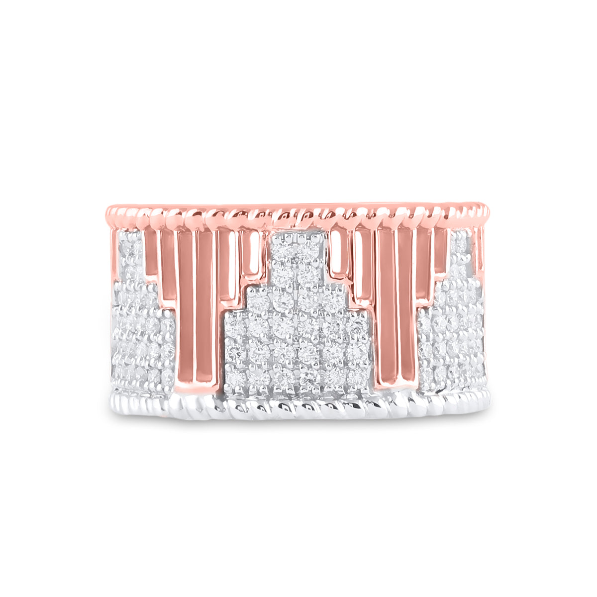 1/2CT-DIA FASHION RING