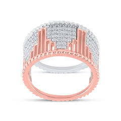 1/2CT-DIA FASHION RING