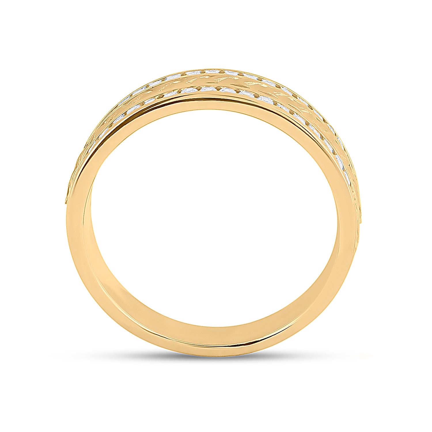1/2CT-DIA CN ACCUSET MENS BAND