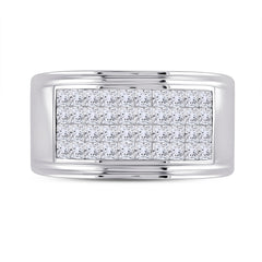 2 5/8 CT-DIA CN INVISIBLE FASHION MENS BAND