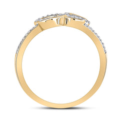 1/6CTW-DIA P1P2 HEART RING