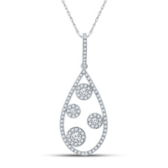 1/2CTW-DIA P1P2 FASHION PENDANT