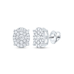 1/2CTW-DIA CN FASHION ROUND EARRING