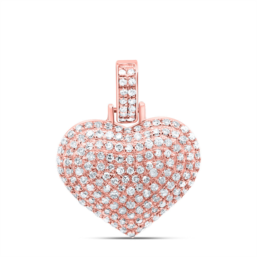 1/2CTW-DIA P1P2 HEART  PENDANT