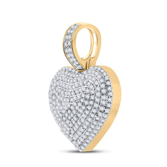 3/4CTW-DIA P1P2 HEART PENDANT