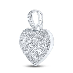 3/4CTW-DIA P1P2 HEART PENDANT