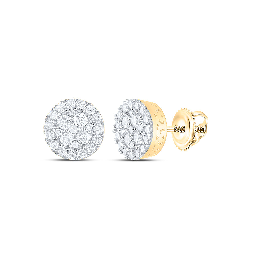 5/8CTW-DIA NK ROUND EARRING