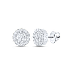 5/8CTW-DIA NK ROUND EARRING