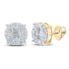 5/8CT-DIA NK ROUND EARRING