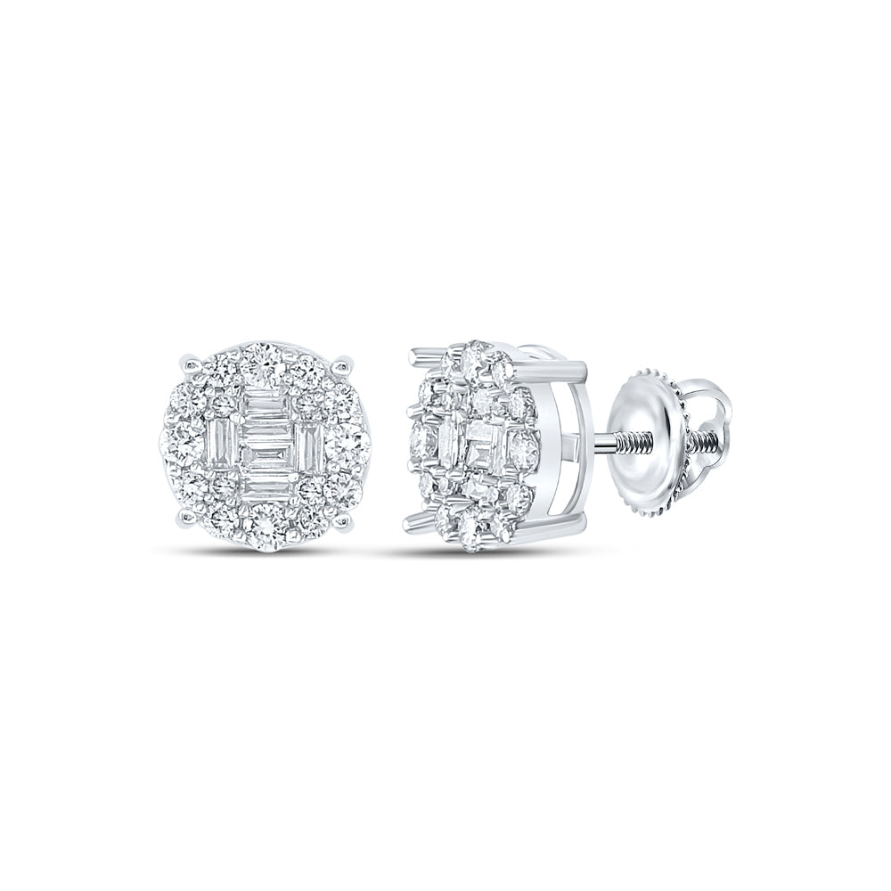 5/8CT-DIA NK ROUND EARRING