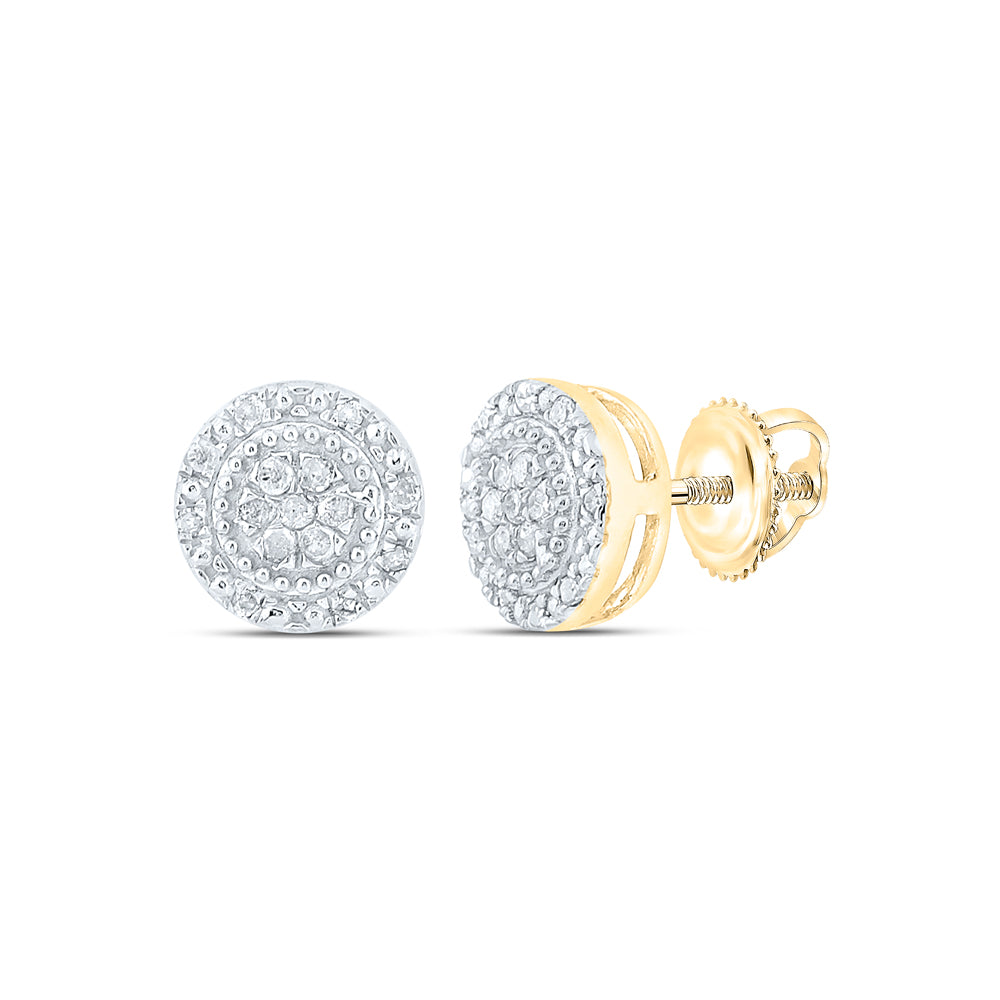 1/10CT-DIA P3 GIFT ROUND EARRING