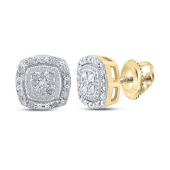 1/10CT-DIA P3 GIFT CUSHION EARRING