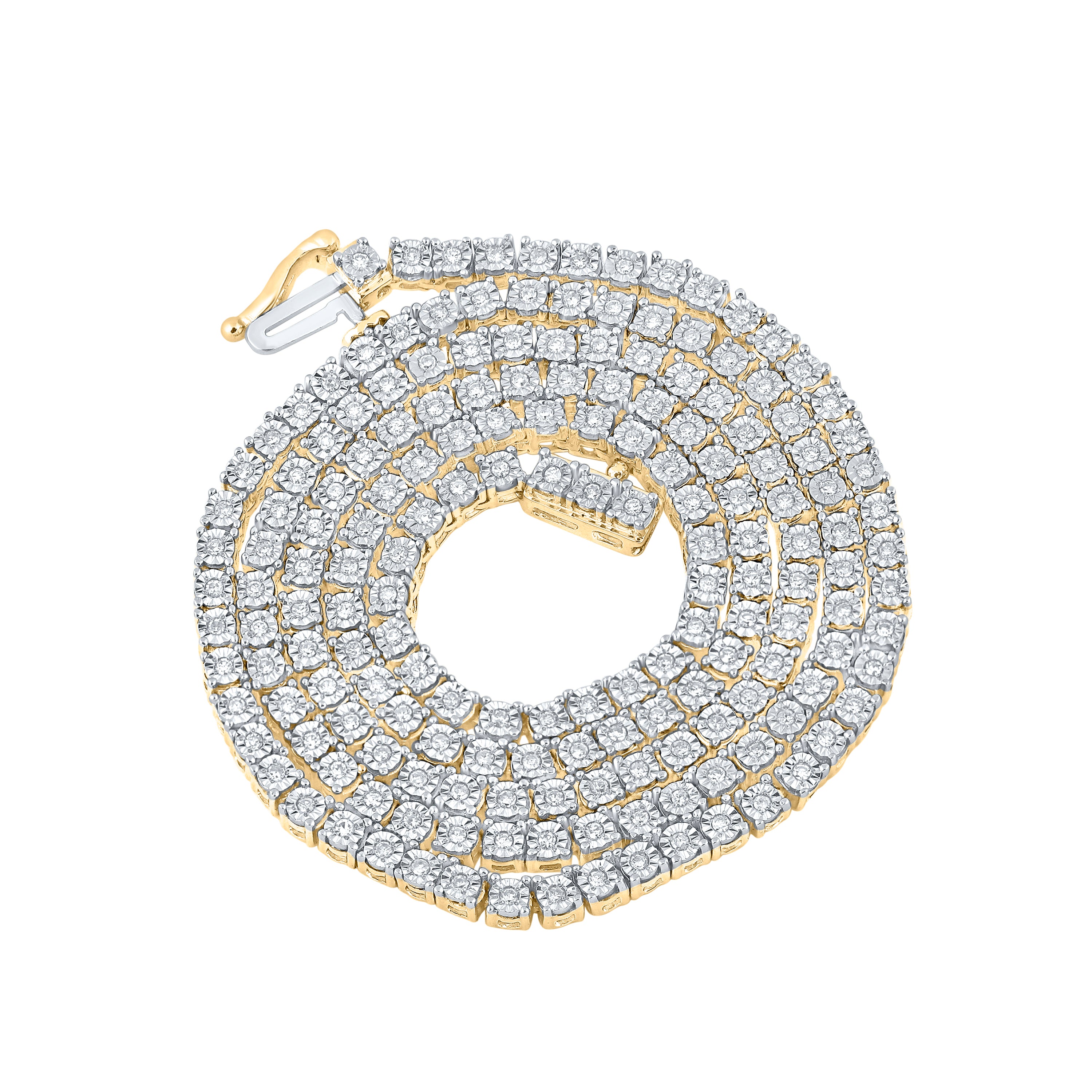 1 1/4CTW-DIA CN MENS DIAMOND 20" FANUK CHAIN