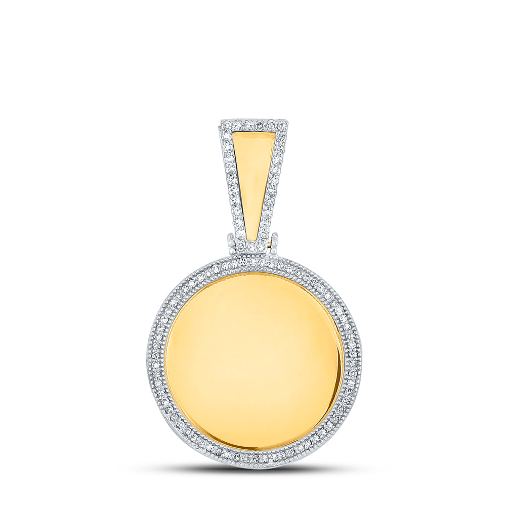 3/8CTW-DIA NK MEMORY MENS CHARM