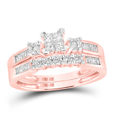 3/8CT-DIA CN TESSERA INVISIBLE BRIDAL SET-S5