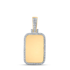 1/3CTW-DIA NK MEMORY MENS CHARM