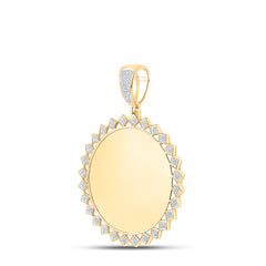 1/2CTW-DIA P1P2 MEMORY MENS CHARM