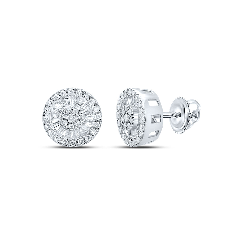 1/3CTW-DIA NK GIFT ROUND EARRING