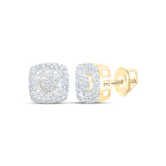 7/8CTW-DIA NK CUSHION EARRING