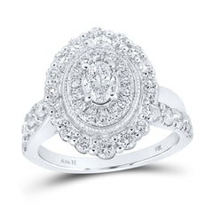 1 1/2CTW-DIA ANA M 3/8CT-COVAL ENGAGEMENT DOUBLE HALO RING
