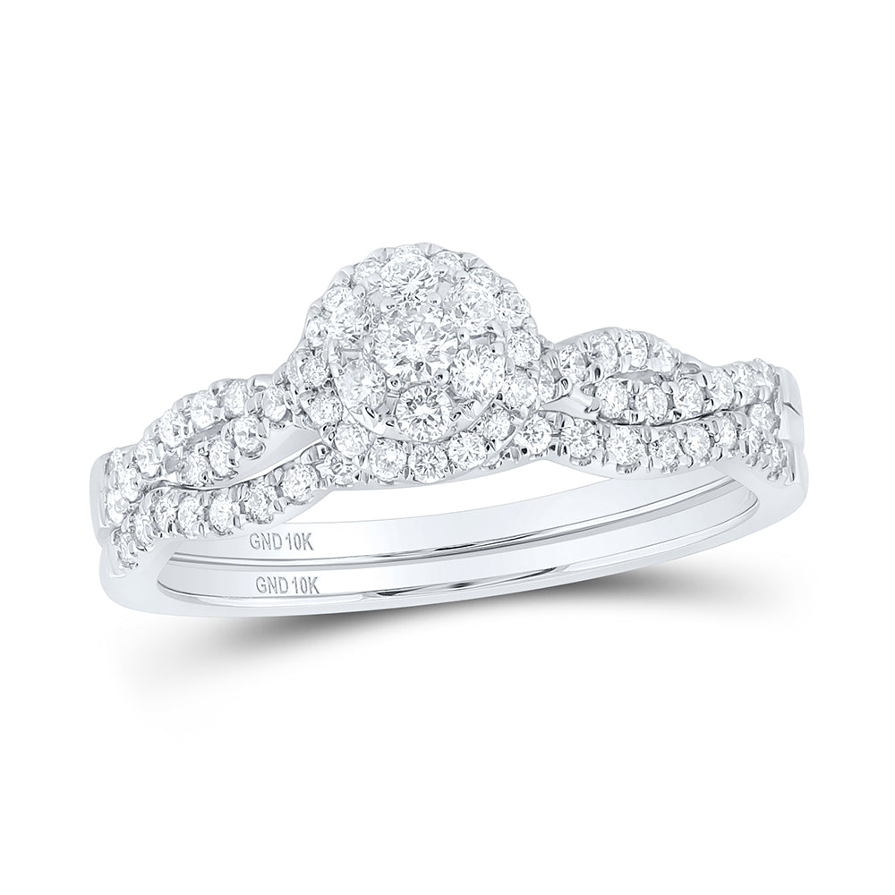 1/2CTW-DIA CN BRIDAL SET
