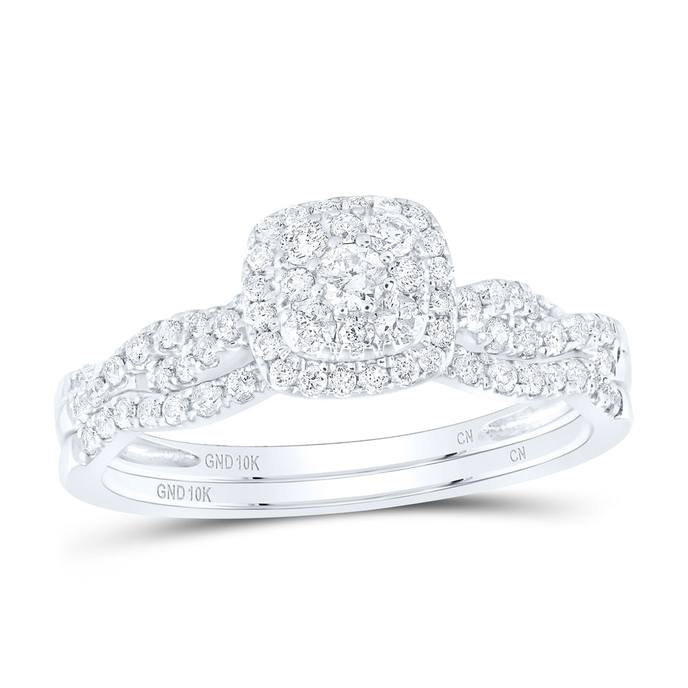 1/2CTW-DIA CN BRIDAL SET